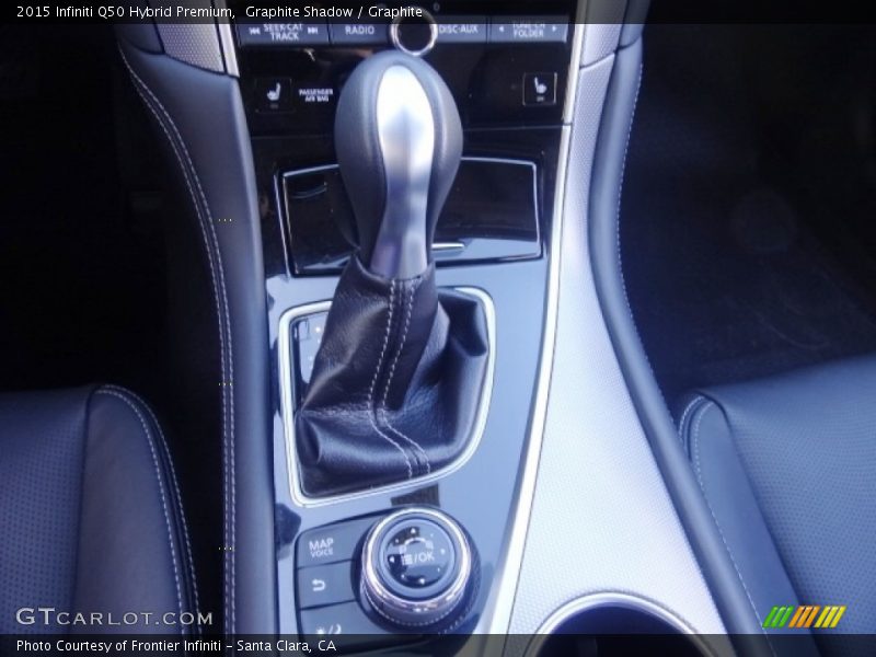 Graphite Shadow / Graphite 2015 Infiniti Q50 Hybrid Premium