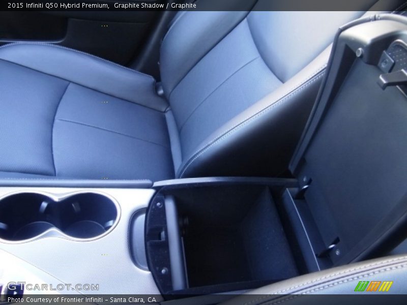 Graphite Shadow / Graphite 2015 Infiniti Q50 Hybrid Premium