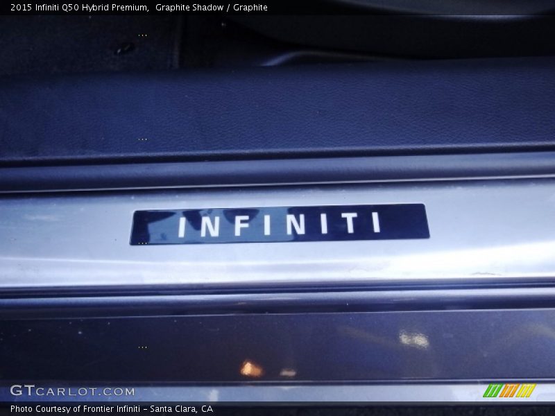 Graphite Shadow / Graphite 2015 Infiniti Q50 Hybrid Premium