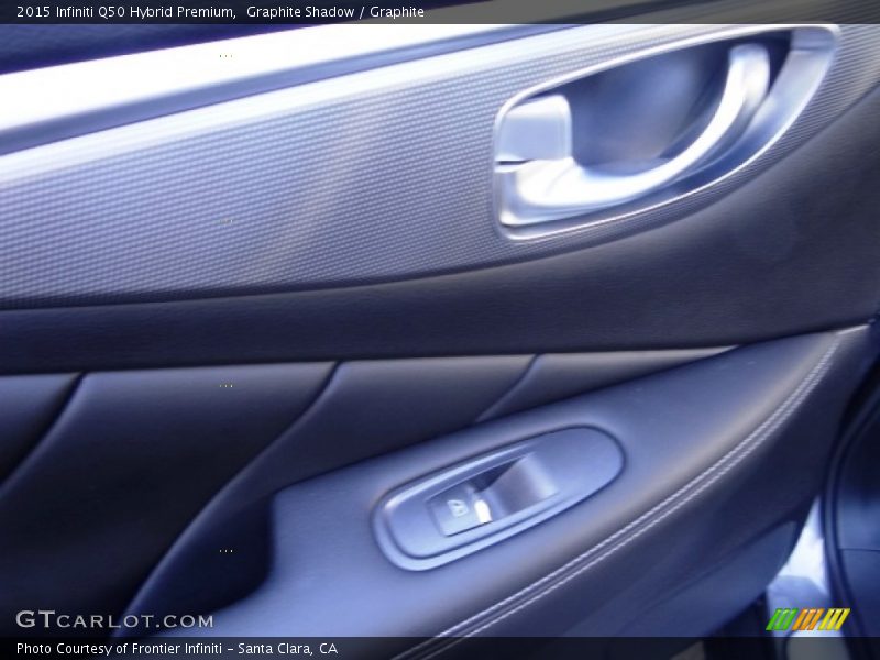 Graphite Shadow / Graphite 2015 Infiniti Q50 Hybrid Premium
