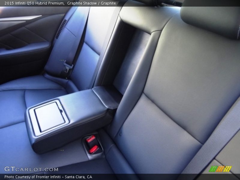 Graphite Shadow / Graphite 2015 Infiniti Q50 Hybrid Premium
