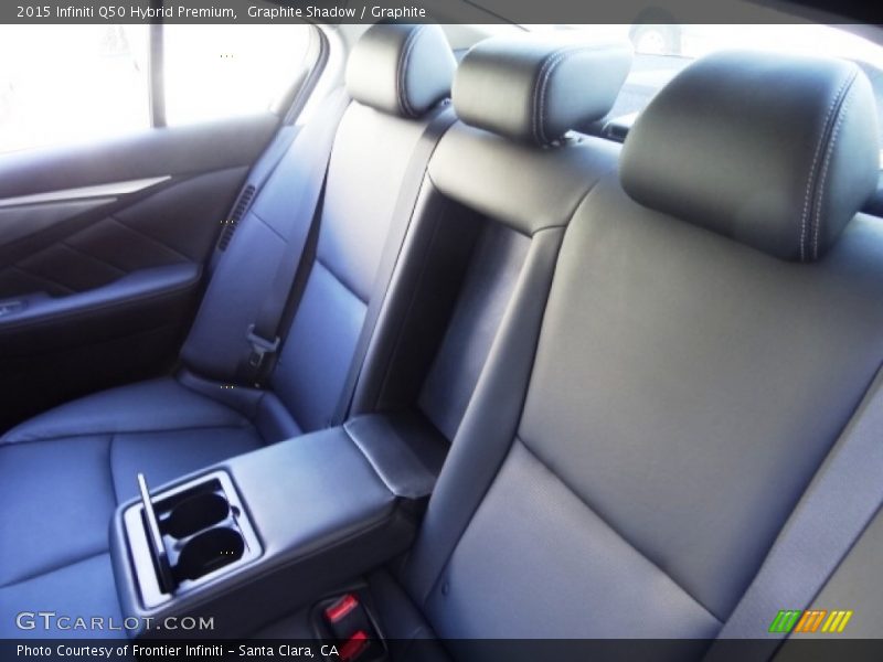 Graphite Shadow / Graphite 2015 Infiniti Q50 Hybrid Premium