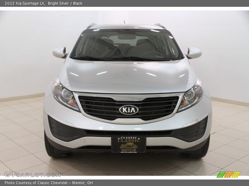 Bright Silver / Black 2013 Kia Sportage LX
