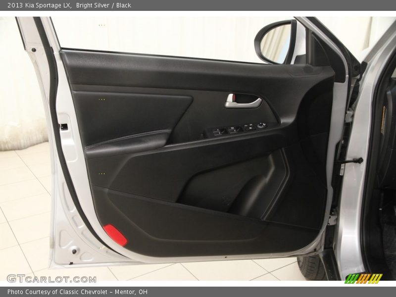Bright Silver / Black 2013 Kia Sportage LX