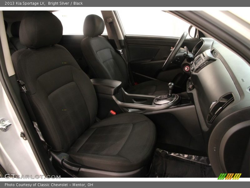 Bright Silver / Black 2013 Kia Sportage LX