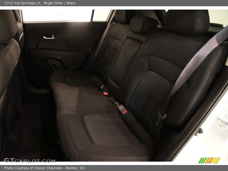 Bright Silver / Black 2013 Kia Sportage LX