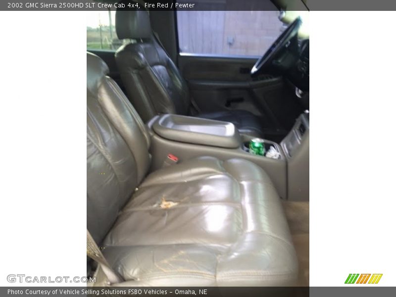 Fire Red / Pewter 2002 GMC Sierra 2500HD SLT Crew Cab 4x4