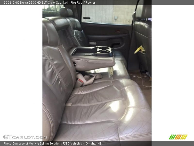 Fire Red / Pewter 2002 GMC Sierra 2500HD SLT Crew Cab 4x4