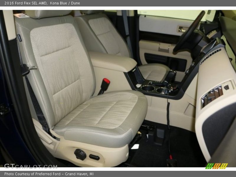 Kona Blue / Dune 2016 Ford Flex SEL AWD