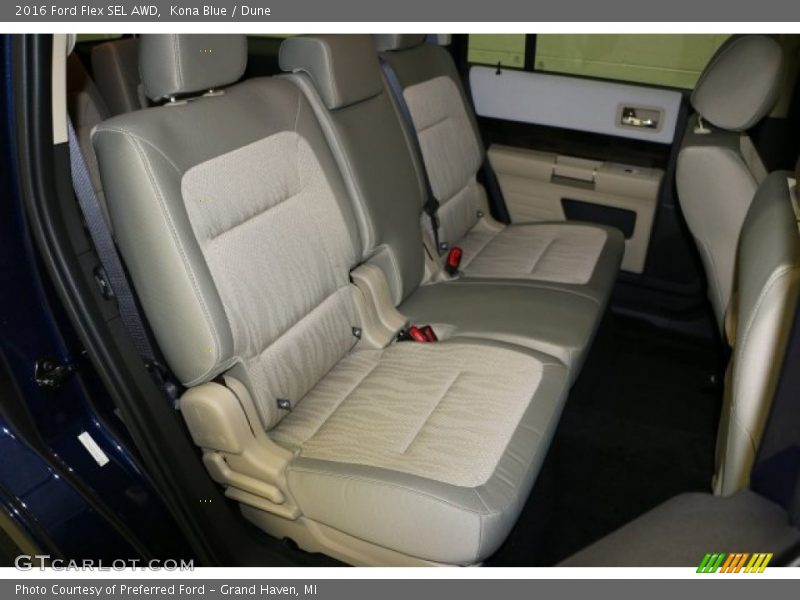 Kona Blue / Dune 2016 Ford Flex SEL AWD