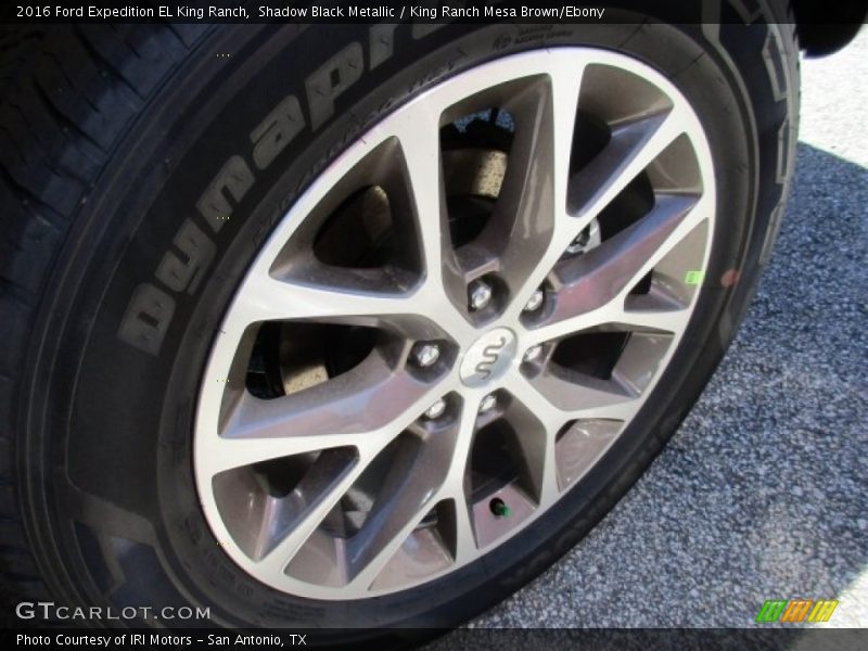 Shadow Black Metallic / King Ranch Mesa Brown/Ebony 2016 Ford Expedition EL King Ranch