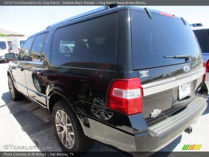Shadow Black Metallic / King Ranch Mesa Brown/Ebony 2016 Ford Expedition EL King Ranch