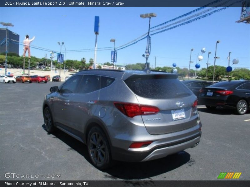 Mineral Gray / Gray 2017 Hyundai Santa Fe Sport 2.0T Ulitimate