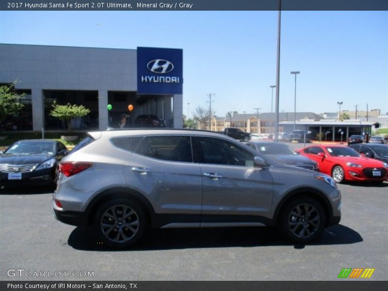 Mineral Gray / Gray 2017 Hyundai Santa Fe Sport 2.0T Ulitimate