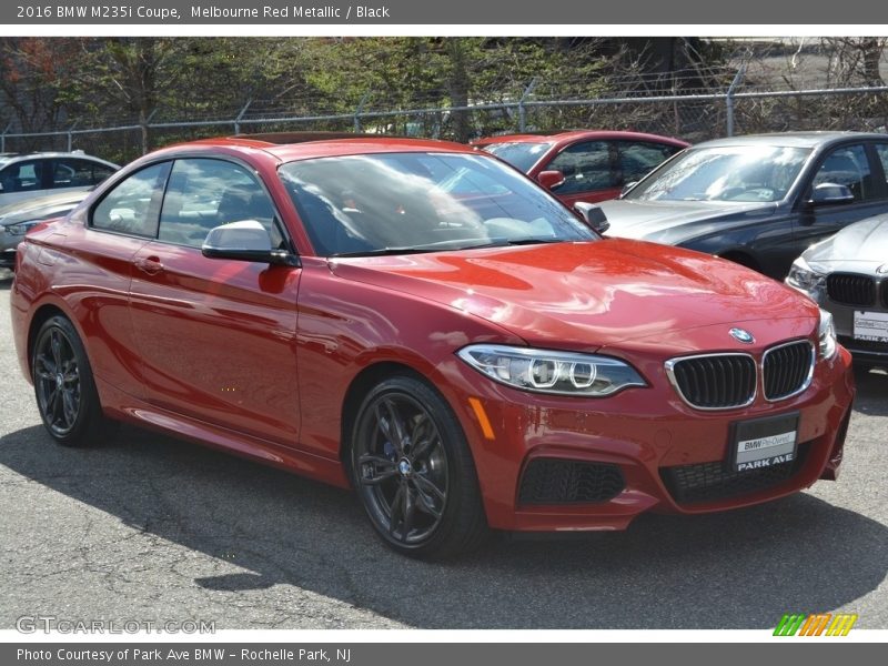 Melbourne Red Metallic / Black 2016 BMW M235i Coupe