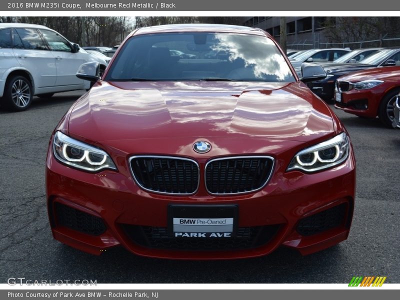 Melbourne Red Metallic / Black 2016 BMW M235i Coupe