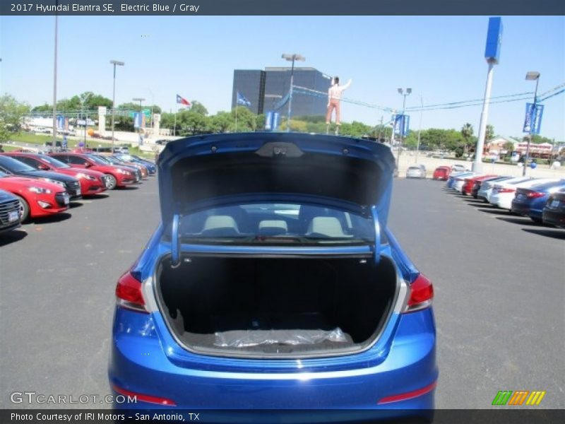 Electric Blue / Gray 2017 Hyundai Elantra SE