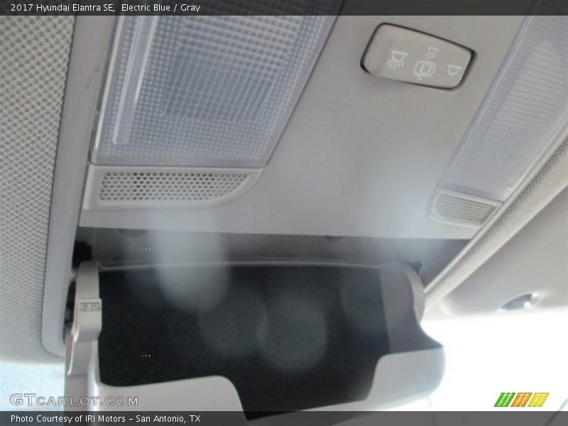 Electric Blue / Gray 2017 Hyundai Elantra SE