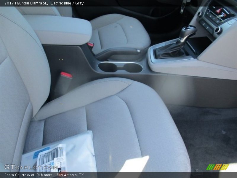 Electric Blue / Gray 2017 Hyundai Elantra SE