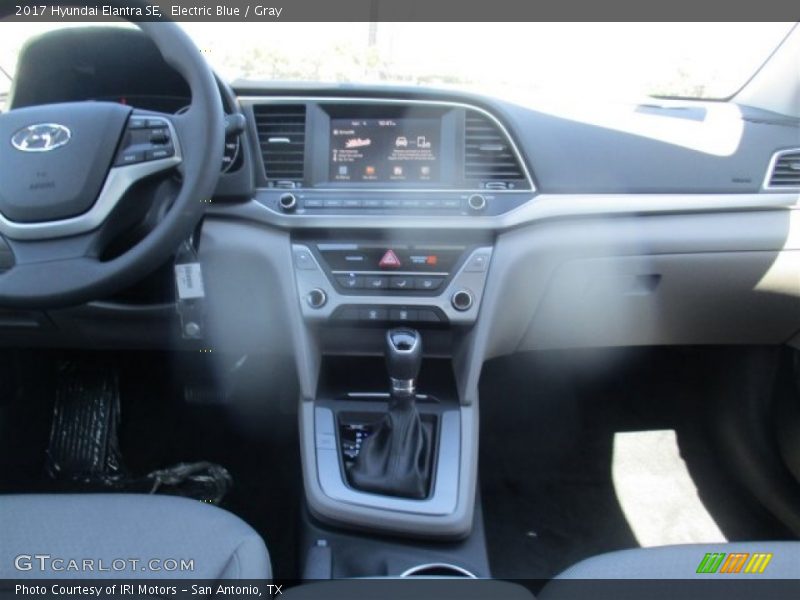 Electric Blue / Gray 2017 Hyundai Elantra SE