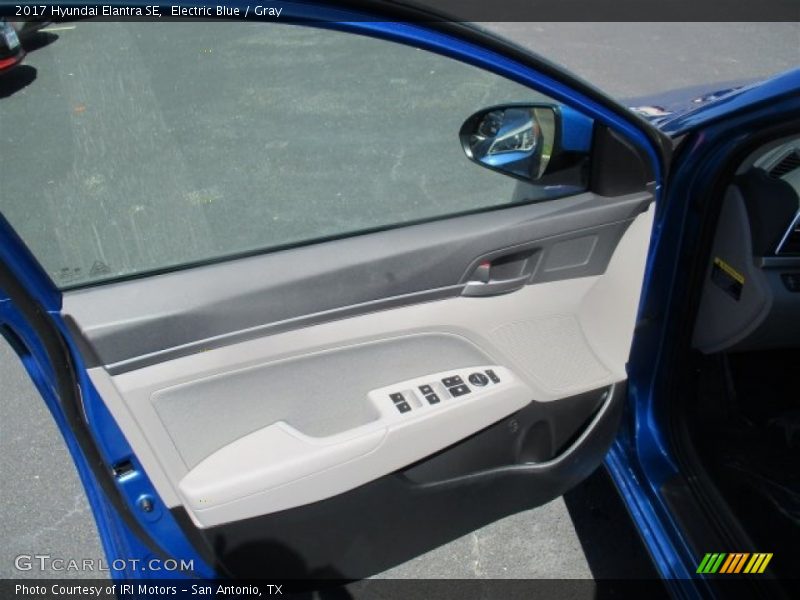 Electric Blue / Gray 2017 Hyundai Elantra SE
