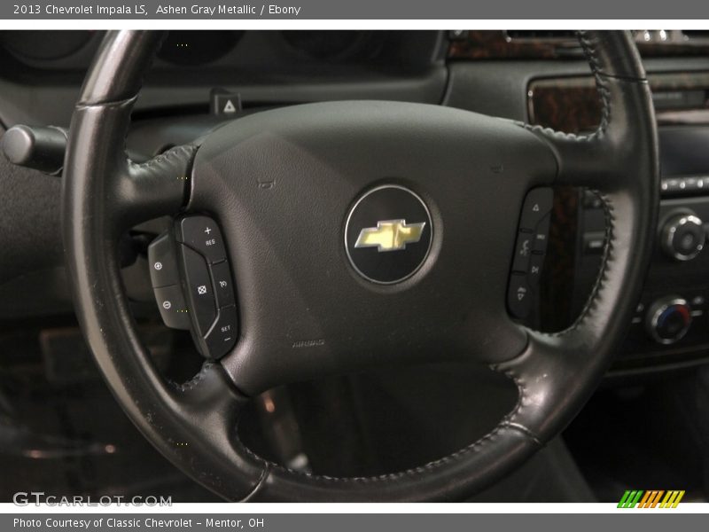 Ashen Gray Metallic / Ebony 2013 Chevrolet Impala LS