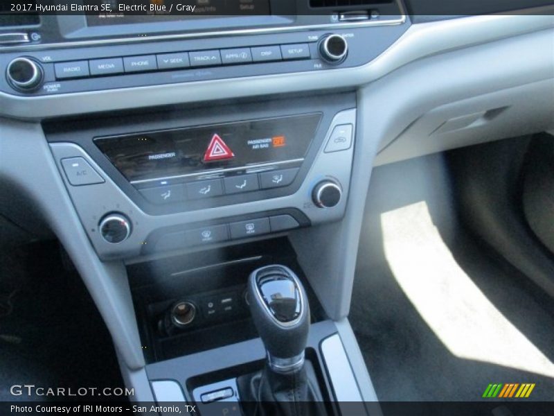 Electric Blue / Gray 2017 Hyundai Elantra SE