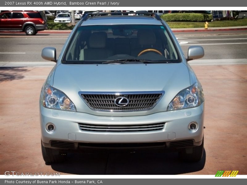 Bamboo Green Pearl / Ivory 2007 Lexus RX 400h AWD Hybrid