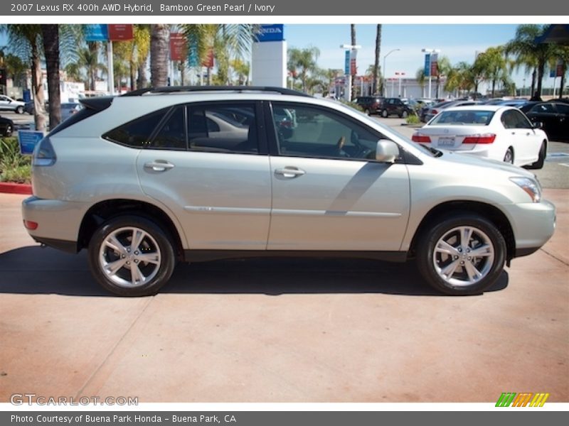 Bamboo Green Pearl / Ivory 2007 Lexus RX 400h AWD Hybrid