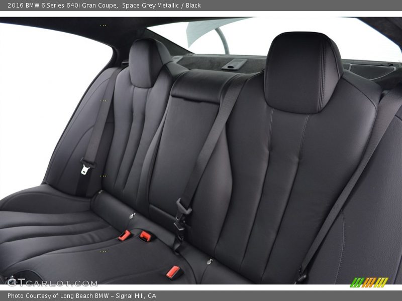 Space Grey Metallic / Black 2016 BMW 6 Series 640i Gran Coupe