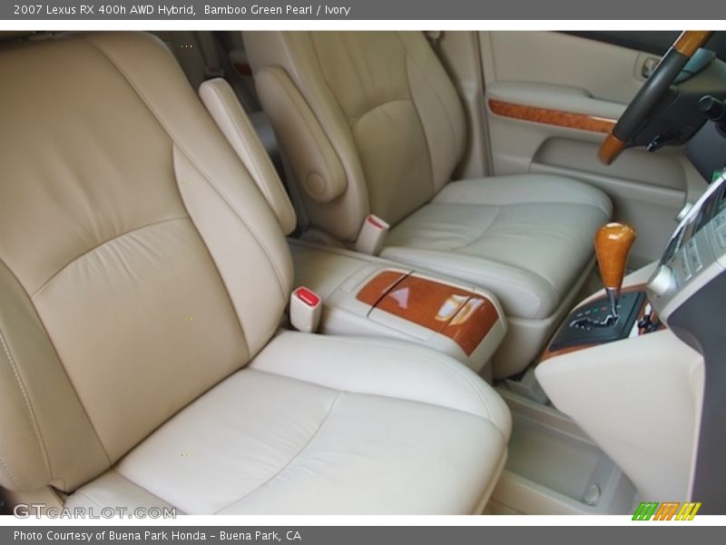 Bamboo Green Pearl / Ivory 2007 Lexus RX 400h AWD Hybrid