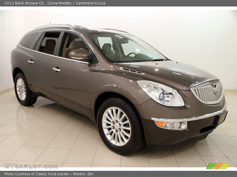 Cocoa Metallic / Cashmere/Cocoa 2011 Buick Enclave CX