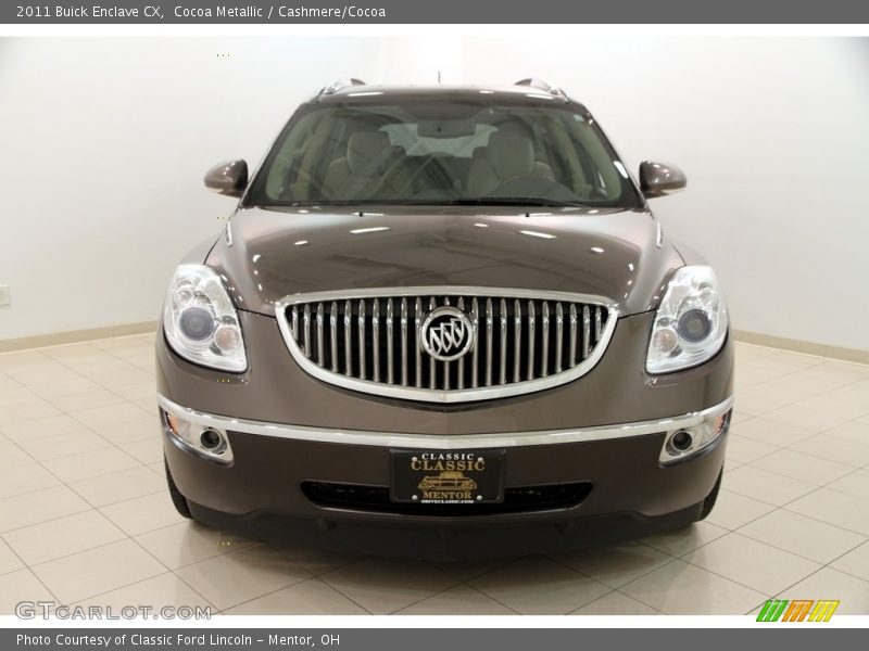 Cocoa Metallic / Cashmere/Cocoa 2011 Buick Enclave CX