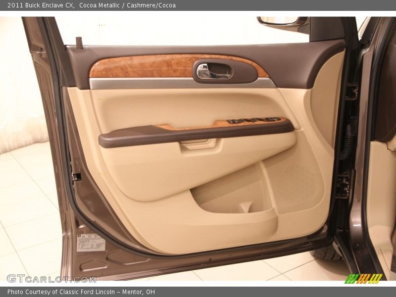 Cocoa Metallic / Cashmere/Cocoa 2011 Buick Enclave CX