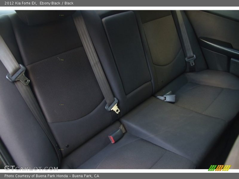 Ebony Black / Black 2012 Kia Forte EX