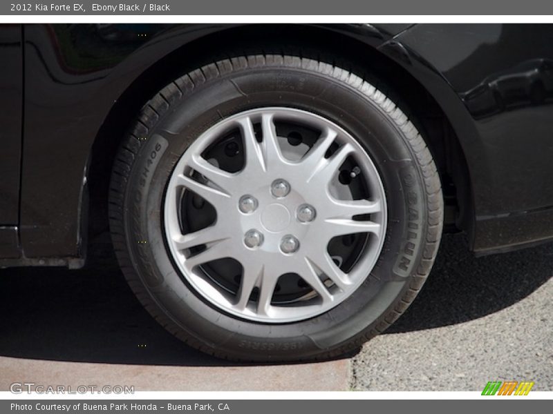 Ebony Black / Black 2012 Kia Forte EX