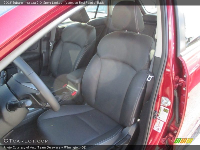 Venetian Red Pearl / Black 2016 Subaru Impreza 2.0i Sport Limited