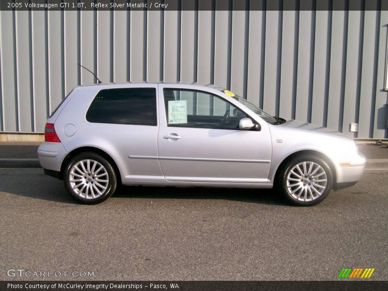 Reflex Silver Metallic / Grey 2005 Volkswagen GTI 1.8T