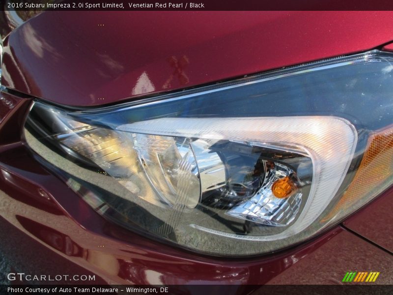 Venetian Red Pearl / Black 2016 Subaru Impreza 2.0i Sport Limited