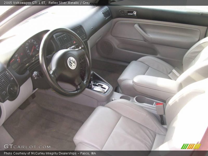 Reflex Silver Metallic / Grey 2005 Volkswagen GTI 1.8T