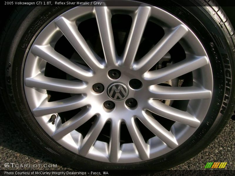 Reflex Silver Metallic / Grey 2005 Volkswagen GTI 1.8T
