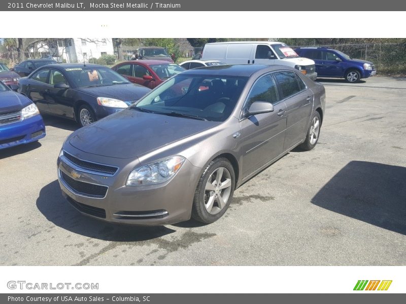 Mocha Steel Metallic / Titanium 2011 Chevrolet Malibu LT