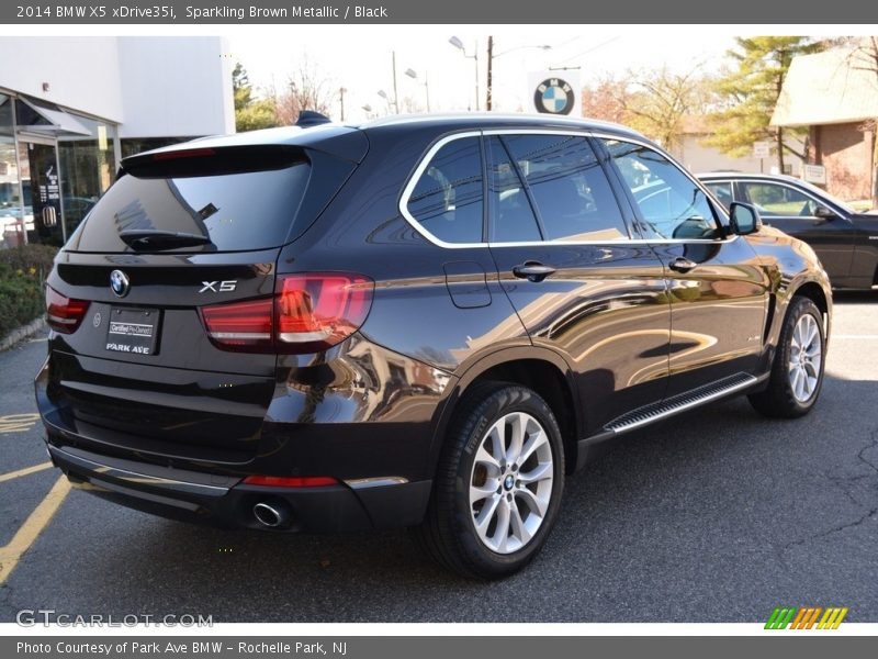 Sparkling Brown Metallic / Black 2014 BMW X5 xDrive35i