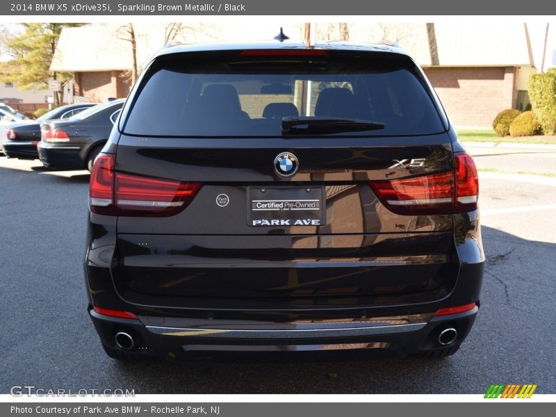 Sparkling Brown Metallic / Black 2014 BMW X5 xDrive35i
