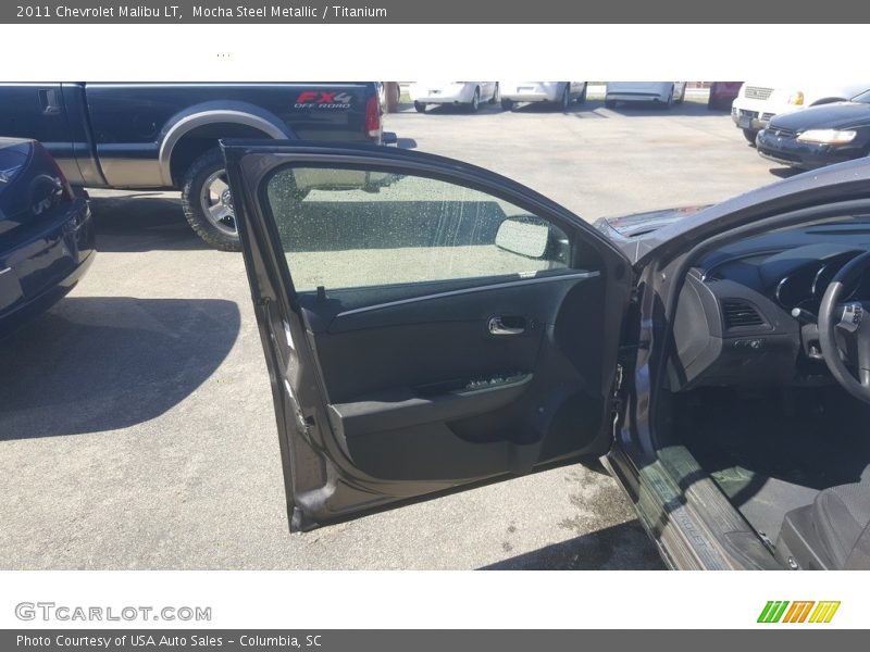 Mocha Steel Metallic / Titanium 2011 Chevrolet Malibu LT