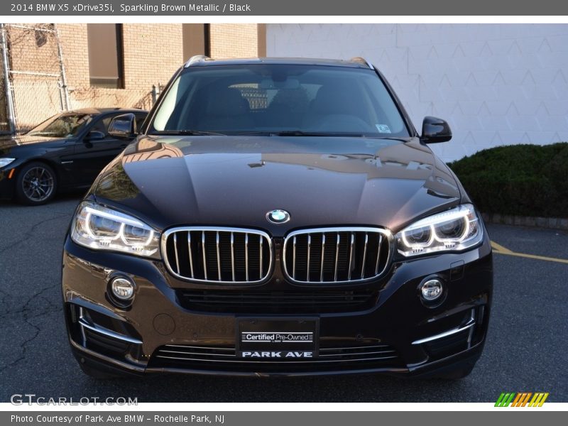 Sparkling Brown Metallic / Black 2014 BMW X5 xDrive35i