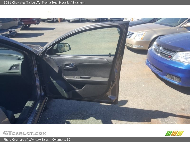 Mocha Steel Metallic / Titanium 2011 Chevrolet Malibu LT