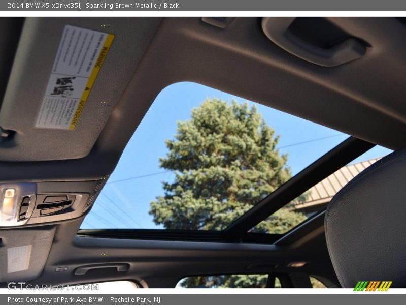 Sparkling Brown Metallic / Black 2014 BMW X5 xDrive35i