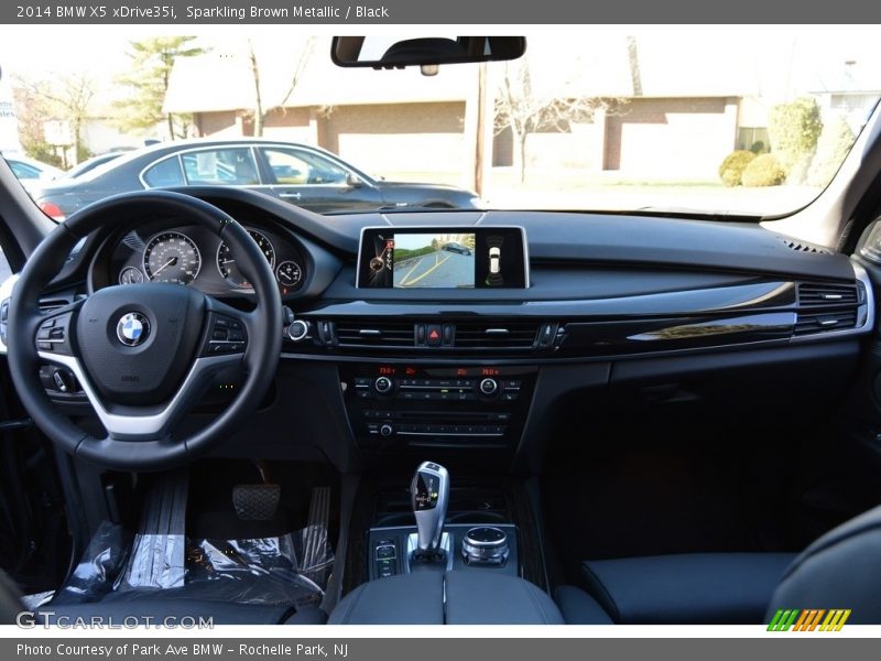 Sparkling Brown Metallic / Black 2014 BMW X5 xDrive35i