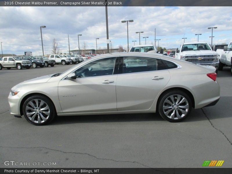  2016 Malibu Premier Champagne Silver Metallic